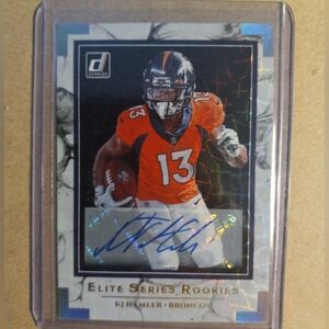 Donruss Elite Series Rookies KJ Hamler Autographed  Card